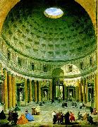 Giovanni Paolo Pannini The interior of the Pantheon USA oil painting artist